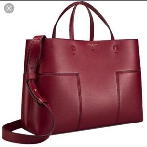 NWT Tory Burch Block T-Triple Compartment Tote